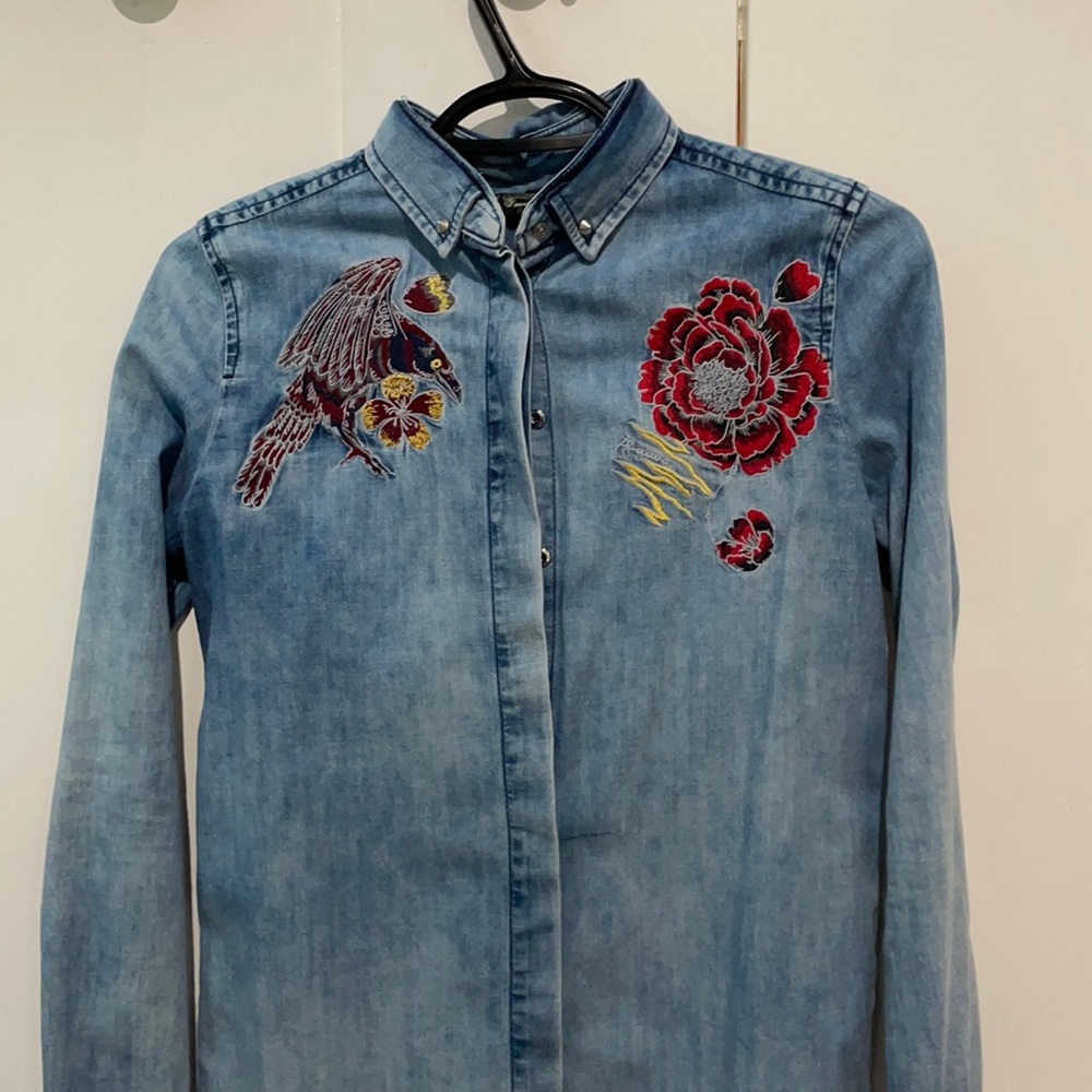 Diesel Denim Shirt. Size XXS